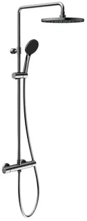 Villeroy & Boch Duschsystem Universal Showers 278x1096x576mm wandm Matt Black – Bild 2