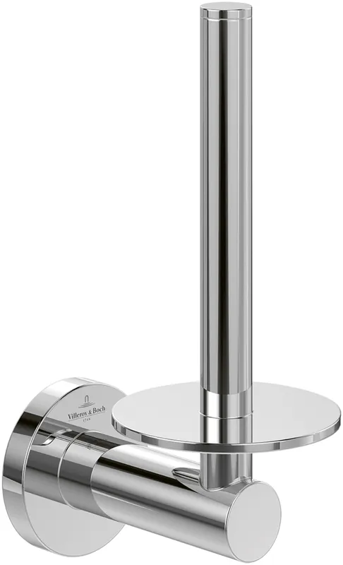 Villeroy & Boch T-Papierhalter Elements - Tender 54x85x154mm Brushed Nickel Matt