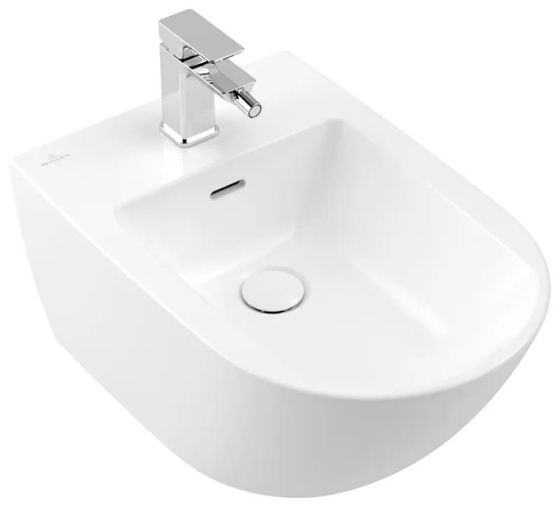 Villeroy & Boch Einhebel-Bidetarmatur Subway 3.0 43x135x146mm Chrom