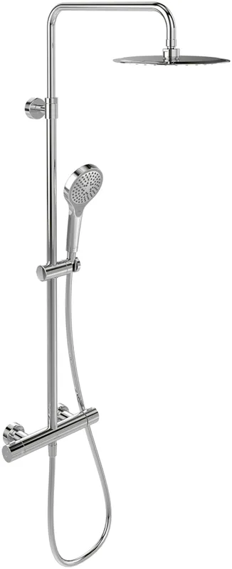 Villeroy & Boch Duschsystem Verve Showers 287x1093x472mm wandm Brushed Nickel Matt