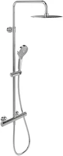 Villeroy & Boch Duschsystem Verve Showers 287x1093x472mm wandm Brushed Nickel Matt