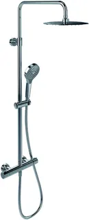 Villeroy & Boch Duschsystem Verve Showers 287x1093x472mm wandm Brushed Nickel Matt – Bild 2