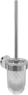 Villeroy & Boch Toilettenbürstengarnitur Elements - Tender 94x118x353mm Brushed Nickel Matt