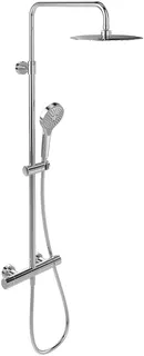 Villeroy & Boch Duschsystem m drei Funktionen Verve Showers 287x1093x472mm wandm Matt Black