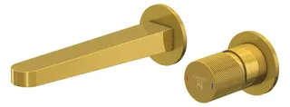 Steinberg Waschtisch-Wand-Einhebelmischer 171 1814 3 BG, brushed gold