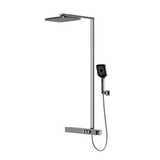 Steinberg Brauseset mit Thermostat, pushtronic 390 2790, chrom