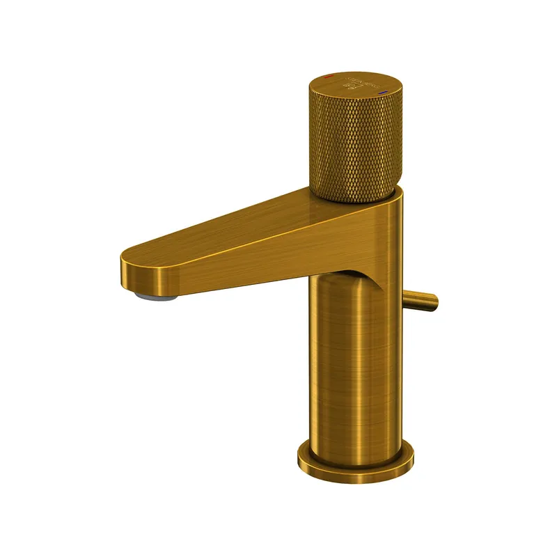 Steinberg Waschtisch-EHM mit Ablaufgarnitur 171 1000 BG, brushed gold