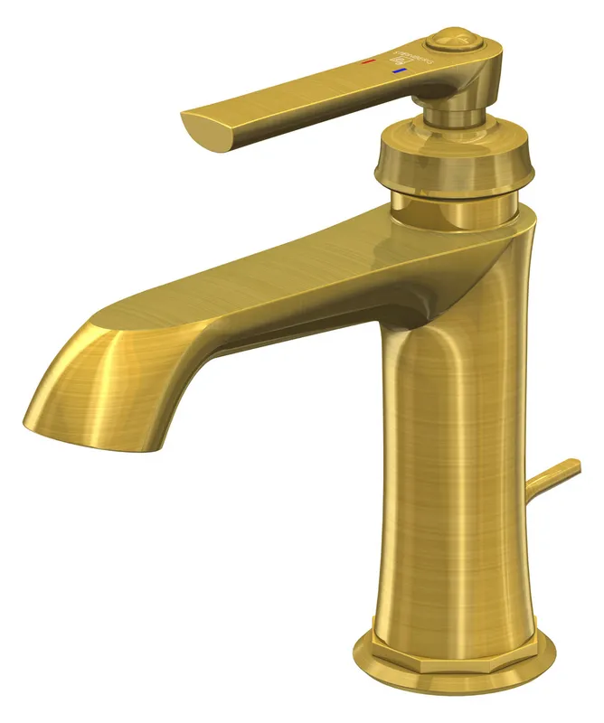 Steinberg Waschtisch-EHM m. ABG 350 1000 BG, brushed gold