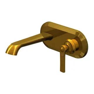 Steinberg Waschtisch-Wand-EHM (FMS) 350 1854 3 BG, brushed gold