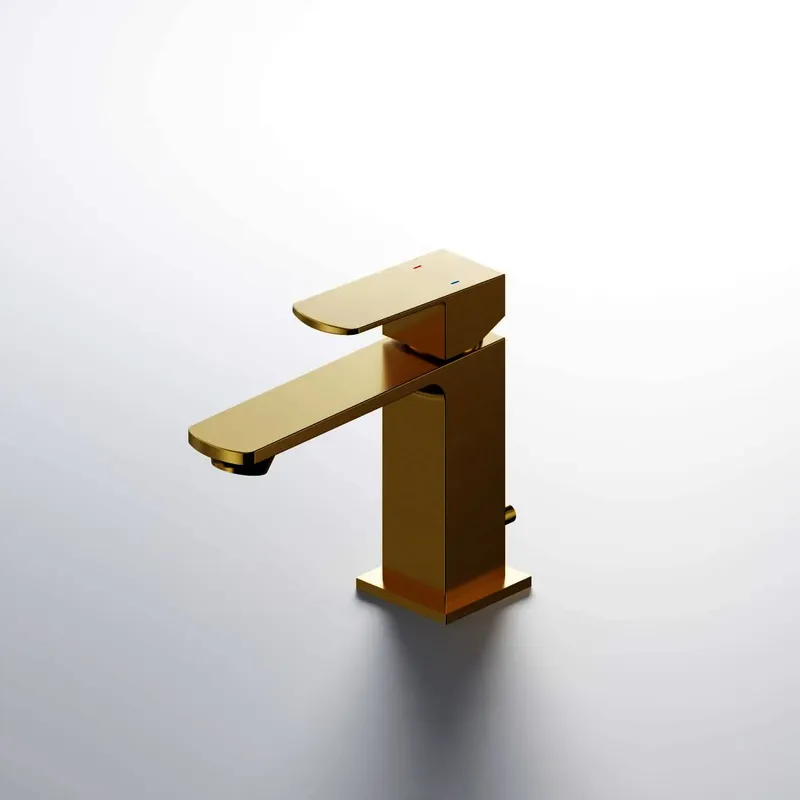 Steinberg Waschtisch-Einhebelmischer 342 1000 BG, brushed gold