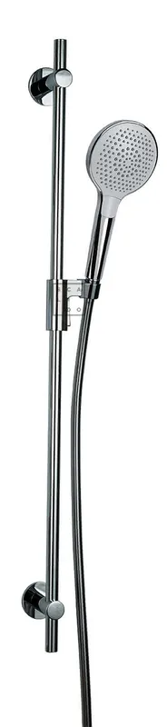SCALIDO-Brauseset A24 rund m. Handbrause rund 3S Wandstange 950mm/Schlauch verc