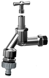 comfort-Auslaufventil  HD Steck- schl RB und SA,RV DN 15 (1/2") verchr