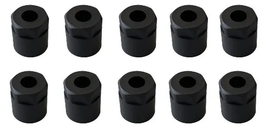 WERIT Kunstoff-Sechskanntmutter 10 mm VPE 10 Stk.