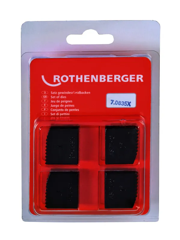 SC Schneidbacken, BSPT R, 1", 4 Stück