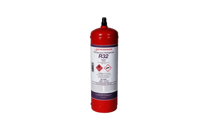 Kältemittel R32, 1,8kg, 2L, Stahlflasche