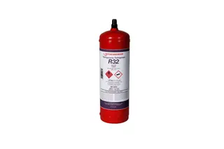 Kältemittel R32, 1,8kg, 2L, Stahlflasche
