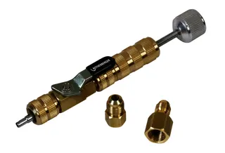 Schrader-Ventilwerkzeug, mit 1/4" und 5/16"Adapter – Bild 2