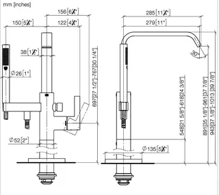 Dornbracht Wannen-EHM IMO 25863671 Chrom gebürstet – Bild 3