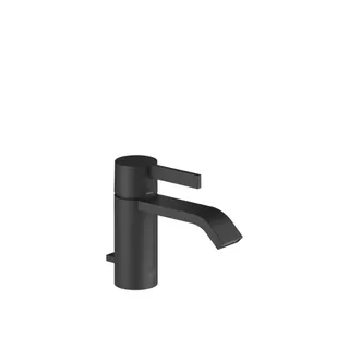 DO Waschtisch-Einhandbatterie mit Ablaufgarnitur IMO 33500671 Schwarz matt