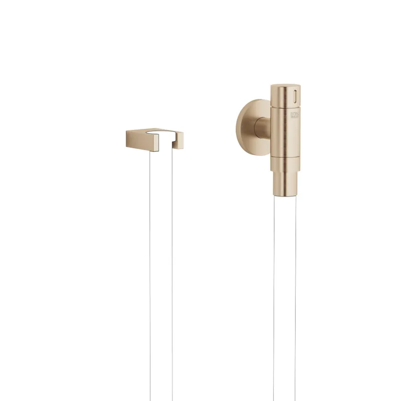 Dornbracht WATER TUBE Kneipp-Wandanschlussb. 27823979 Light Gold gebürstet
