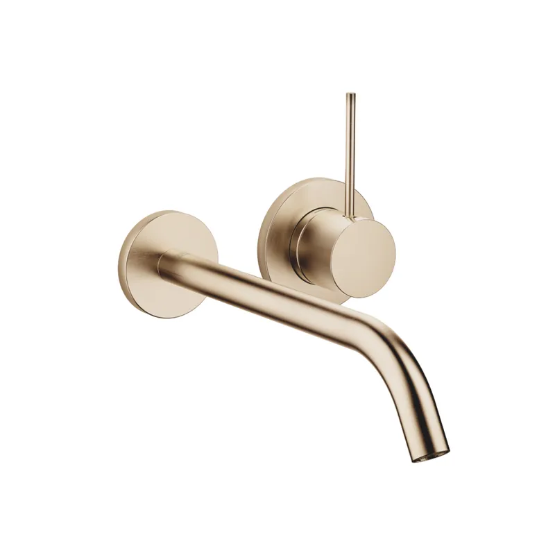 Dornbracht META SLIM Waschtisch-Wand-EHM o.Ablgarn. META 36861662 Light Gold gebürstet