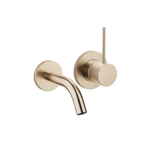 Dornbracht META SLIM Waschtisch-Wand-EHM o.Ablgarn. META 36867662 Light Gold gebürstet