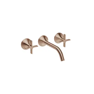 Dornbracht Waschtisch-Wandbatt. ohne Ablaufgarnitur VAIA 36712809 Bronze gebürstet