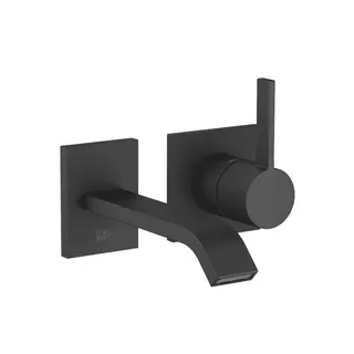 DO Waschtisch-Wand-Einhandbatterie ohne Ablaufgarnitur IMO 36861671 Schwarz matt