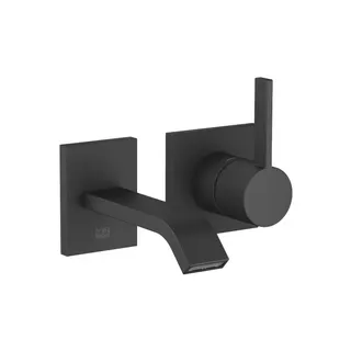 DO Waschtisch-Wand-Einhandbatterie ohne Ablaufgarnitur IMO 36860671 Schwarz matt