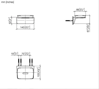 Dornbracht Seifenhalter SERIENSPEZIFISCH 83410976 Chrom – Bild 3