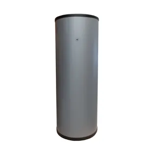 MHG Edelstahlspeicher M150, TWW 150 l, 1 Wendel, silber – Bild 2