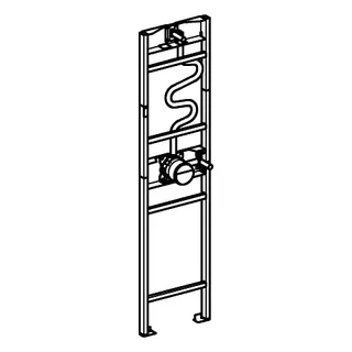 GROHE Duschrahmen Rapido 103993 Element für Mono Brausen UP-Installation – Bild 3