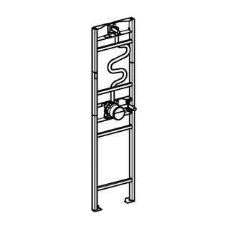GROHE Duschrahmen Rapido 103993 Element für Mono Brausen UP-Installation – Bild 4