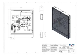 Danfoss UnoFloor Mixing mit Icon 230V 4 Heizkörper, links mit Pumpe-Mischer-Set – Bild 2