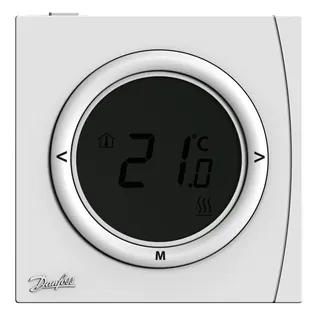 Danfoss Digit, Raumthermostat RET2001MV2 230Vac, LCD, 5-30C, pot,fr, Ausg – Bild 3
