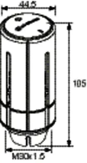 HEIMEIER Th.-Kopf Halo-B Danfoss-RA Set Behördenmodell mit eingebauten Fühler – Bild 2