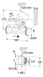TA Durchgangsregelventil TA-Smart elektron. druckunabhängig, DN15, PN25 – Bild 2