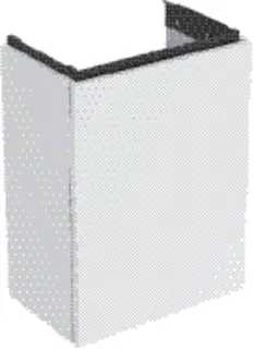 HWB-US 392x539x246mm design4YOU, weiß matt