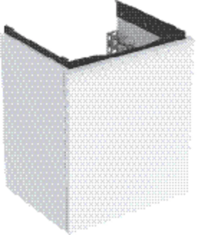 HWB-US 446x539x379mm design4YOU, weiß hochglanz