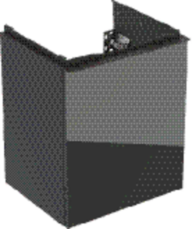 HWB-US 446x539x379mm design4YOU, K: lava matt, F: Glas lava