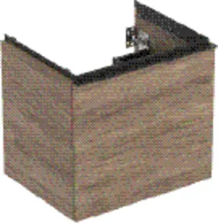Waschtisch-US 592x541x475mm design4YOU, Nussbaum – Bild 2