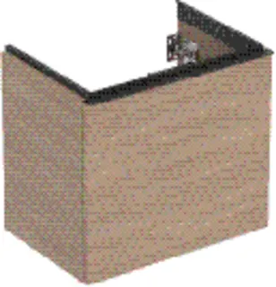 Waschtisch-US 592x535x415mm, verkürzt design4YOU, Eiche – Bild 2
