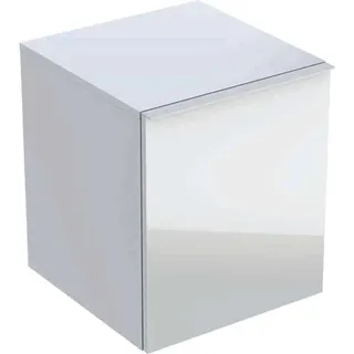 Seitens. 452x520x475mm design4YOU, K: weiß hgl, F: Glas weiß