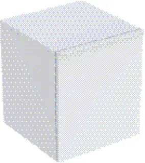Seitens. 452x520x475mm design4YOU, weiß matt
