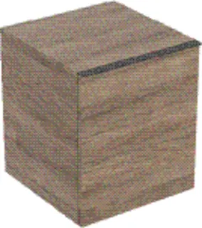 Seitens. 452x520x475mm design4YOU, Nussbaum