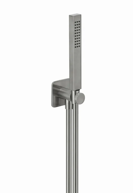 LIVING SPA Wannenset ABG Halter 70 soft Stabhb. 1500mm Edelstahlfinish