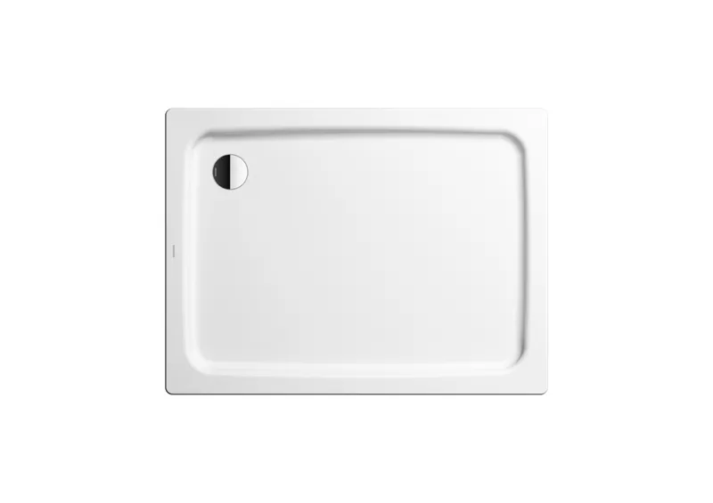 Duschfläche 90x100x6,5cm more4YOU, weiß, Invisible Grip