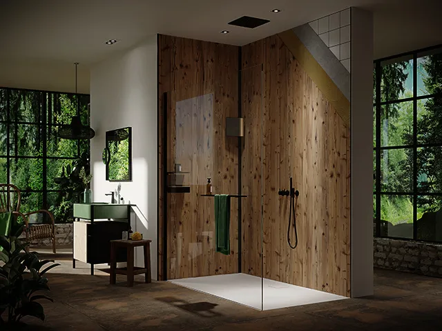 Wandverkleidung 150x255 cm-2er Set, gem. more4YOU, Landhaus Fichte