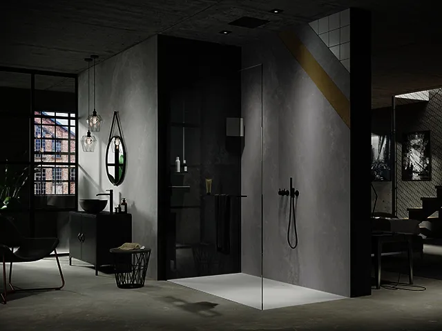 Wandverkleidung 150x255 cm-2er Set, gem. more4YOU, Barcelona graubeige