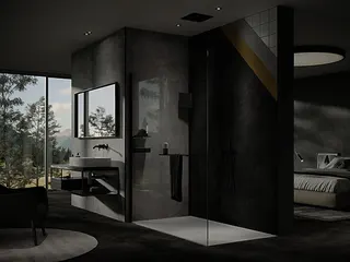 Wandverkleidung 1000x2550 mm - 2er Set more4YOU, Italian Stone anthrazit